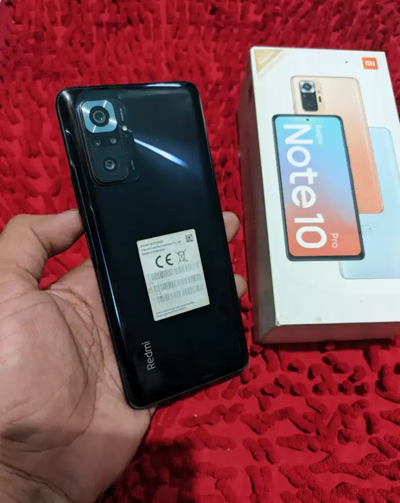 Redmi note 10 pro NFc ram 6/64 no minus