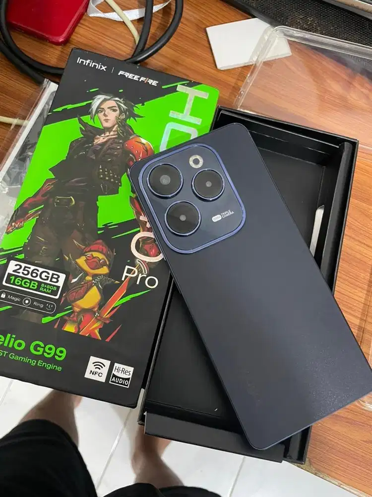 Infinix Hot 40 Pro 8/256 Fullset Siap pakai