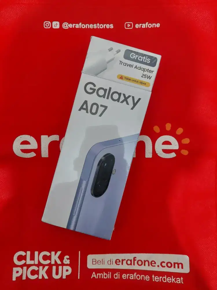 SAMSUNG A07 4/64 NEW SEGEL RESMI