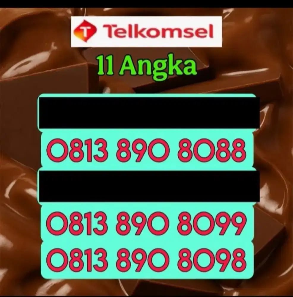 Kartu simpati 11 angka serian manis