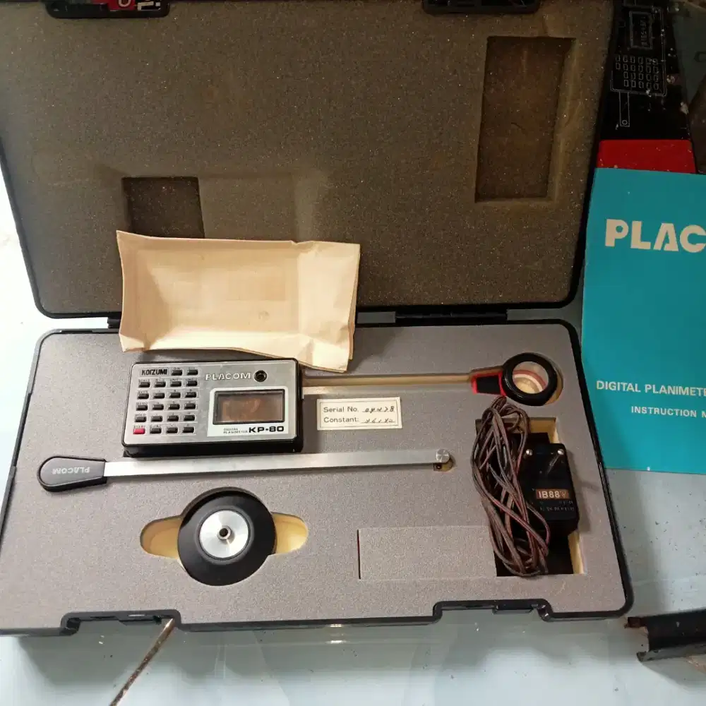 Digital planimeter placom KP-80