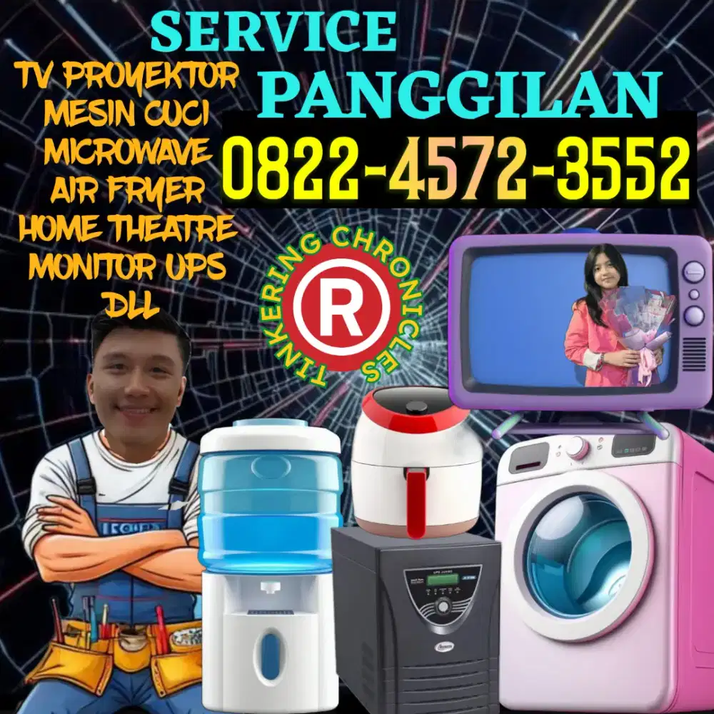 SERVICE TV TABUNG LED LCD PROYEKTOR