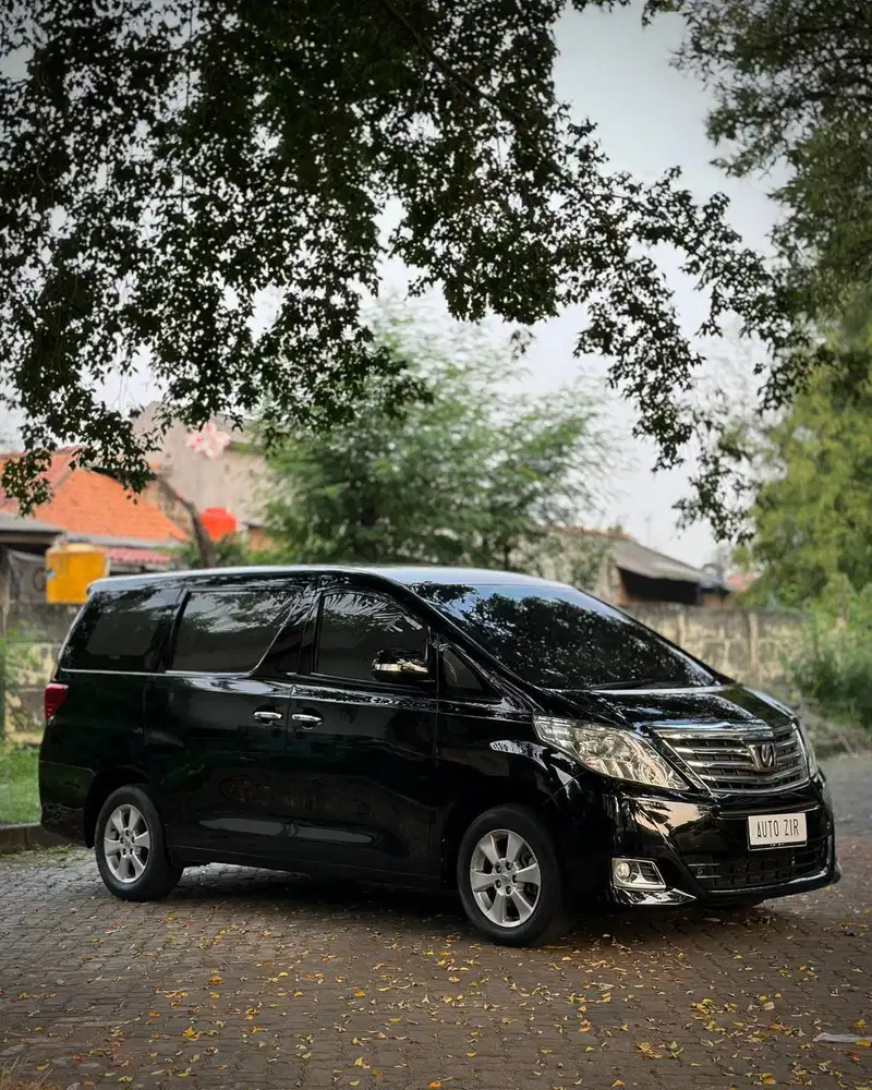 Toyota Alphard X Hitam 2013 No Ex Taxi Termurah Orisinil Tdp Ringan Bu