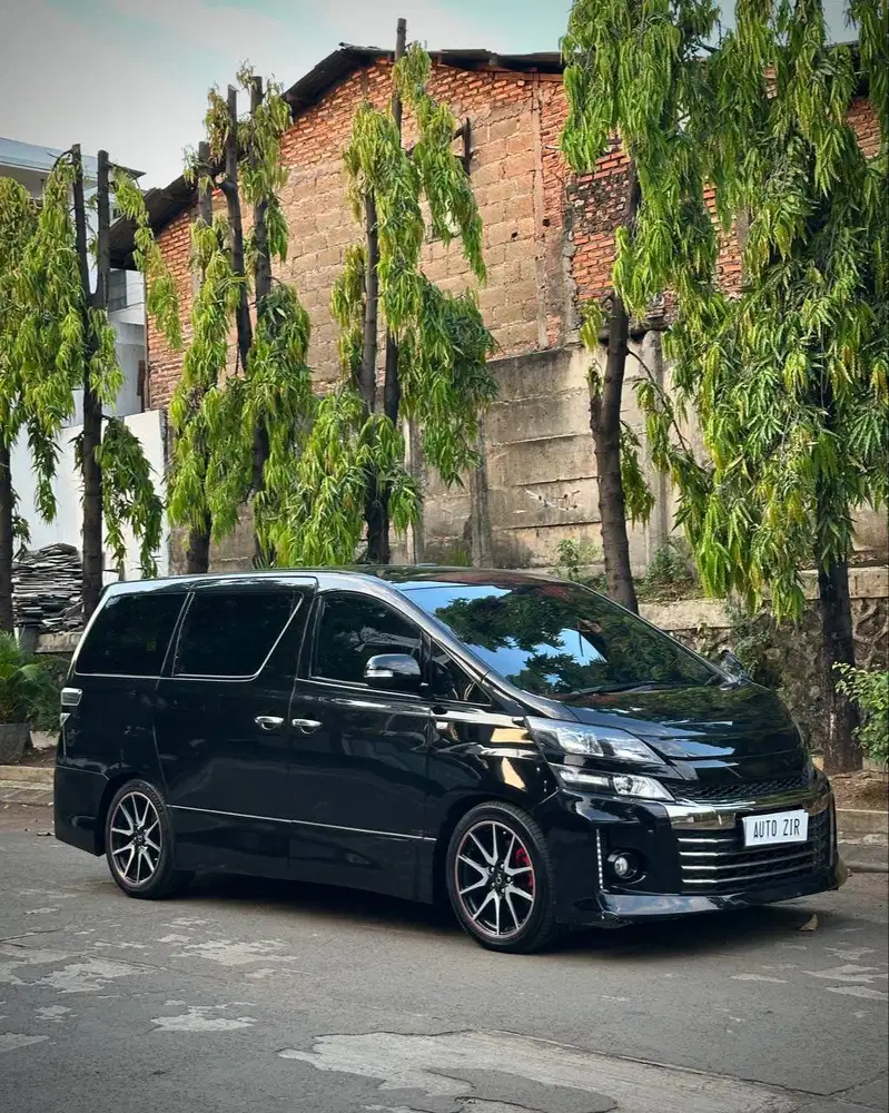 Toyota Vellfire GS Hitam 2013 Tdp Menarik Ori Murmer Antik Simpanan Bu