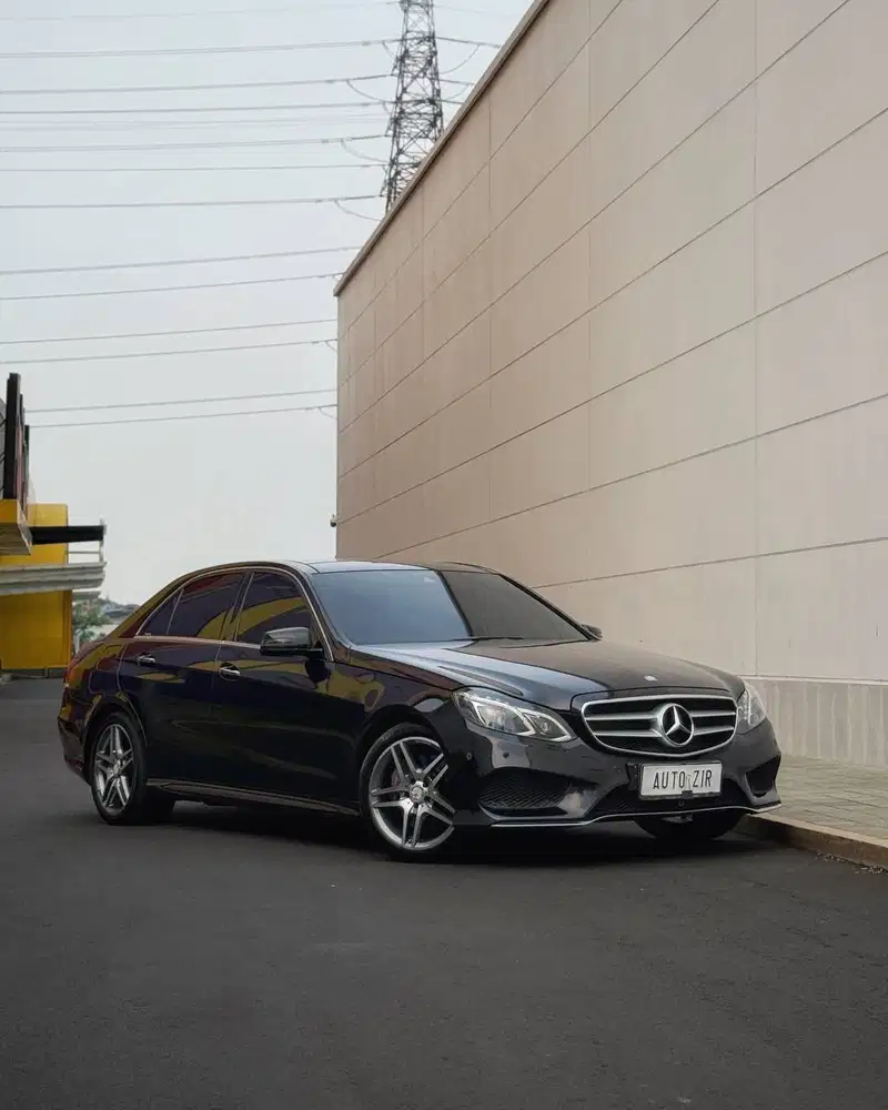 Mercedes Benz E400 AMG Edition Hitam 2014 TdpMurmer Ori Menarik Simpan