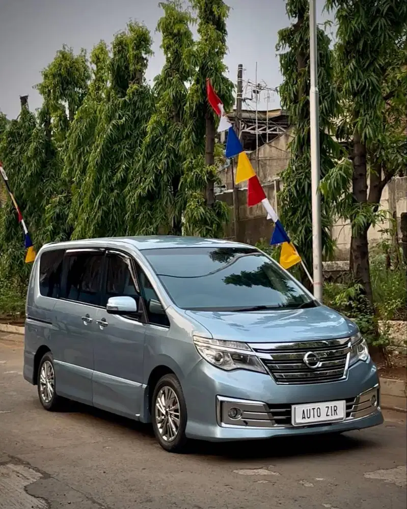 Nissan Serena Hws Autech Panoramic Biru 2015 Tdp Murmer Ori Menarik Bu