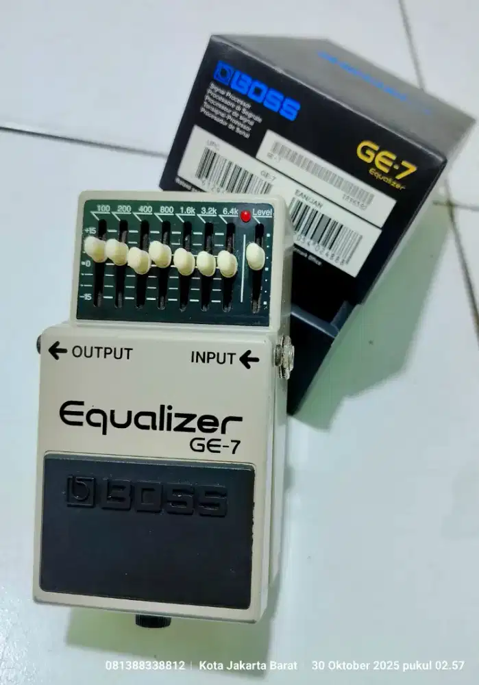 Boss GE-7 like new