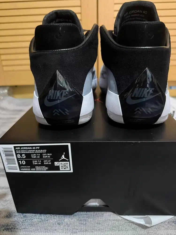 Air Jordan 40 Blue Suede