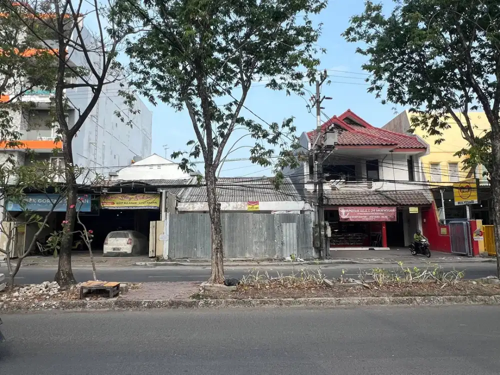 RUMAH HITUNG TANAH  RAYA MULYOSARI  COCOK UNTUK DIBANGUN RUKO, KANTOR,