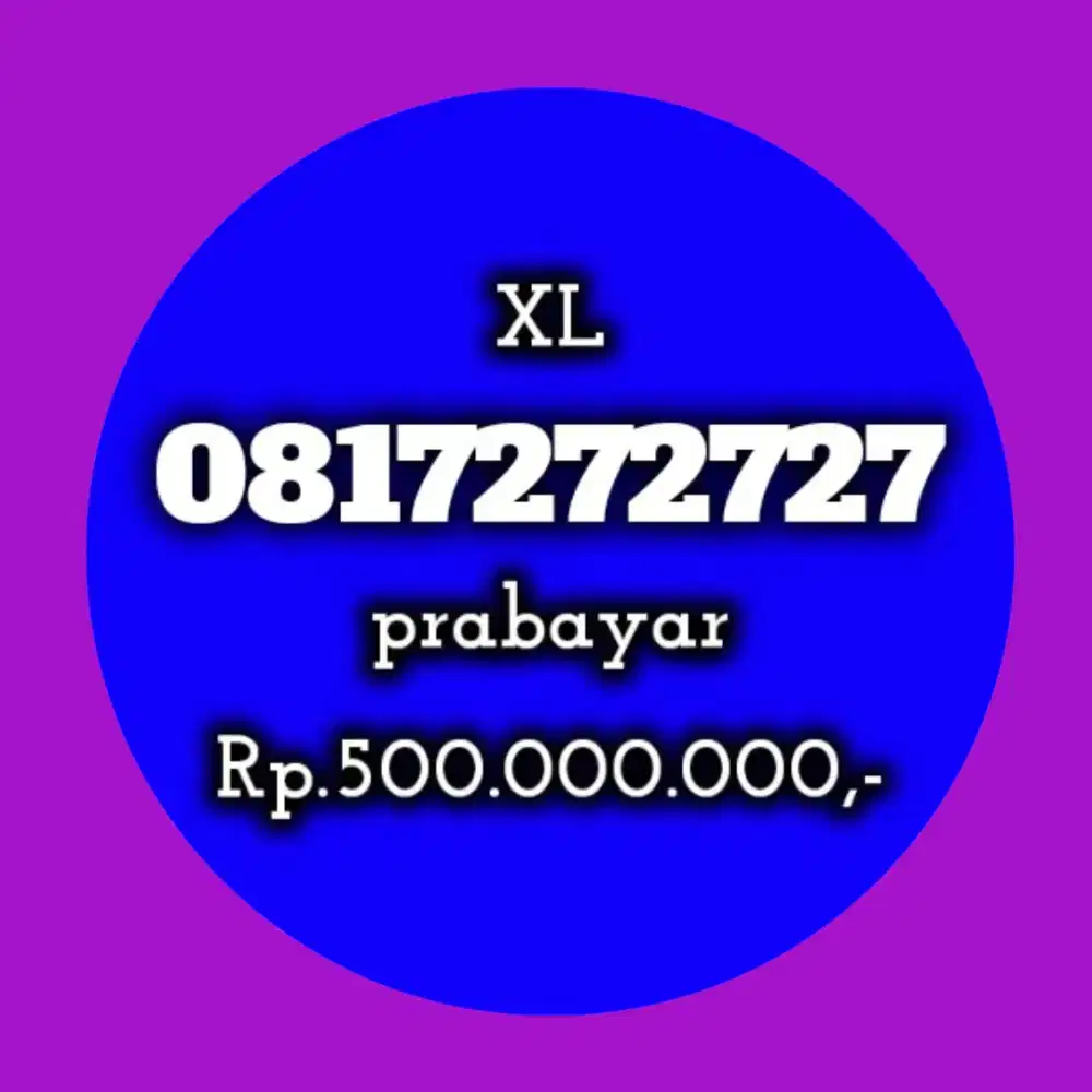 NOMOR CANTIK XL MANIS