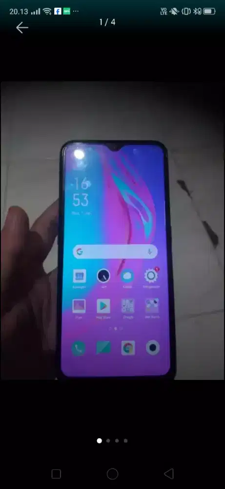 Oppo F11 ram 6/128 normal siap pakai