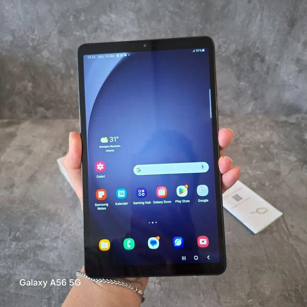 DIJUAL CEPAT SAMSUNG TAB A9 CELULLER + FULLSET