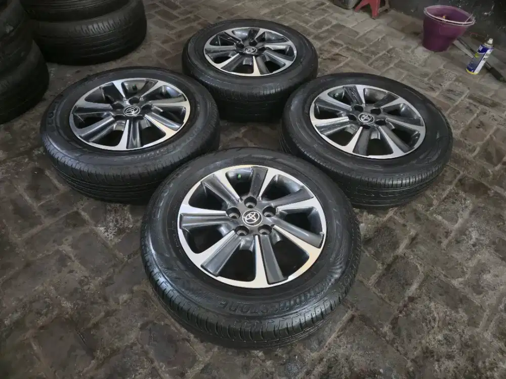 Velg Ban 88% Ori Voxy R16 Innova Reborn Zenix Hilux Camry Nav1 Alphard