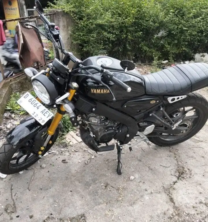 Jual Yamaha XSR 155 tahun 2024 warna Hitam, kondisi Istimewa