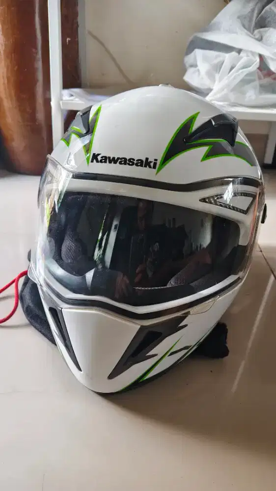 Helm original kawasaki moge zx6R dan Er6