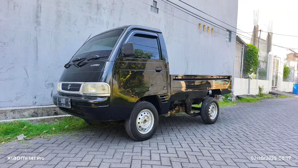 Pickup Suzuki Carry 1.5 th 2015 akhir pemakaian 2016 Hitam Plat L