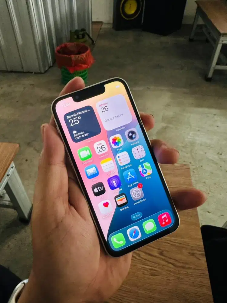 Iphone 13 mini 256 Putih