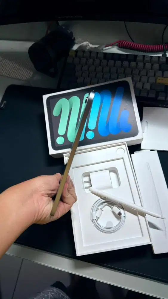 Ipad mini 7 128GB (A17pro) + Apple Pencil pro inter s/d agustus 2026