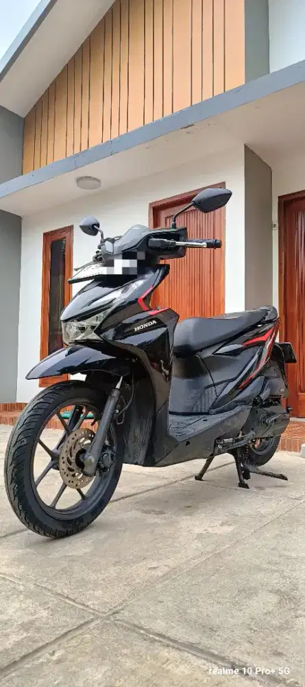 Dijual cepat Honda beat cbs 2024 hitam