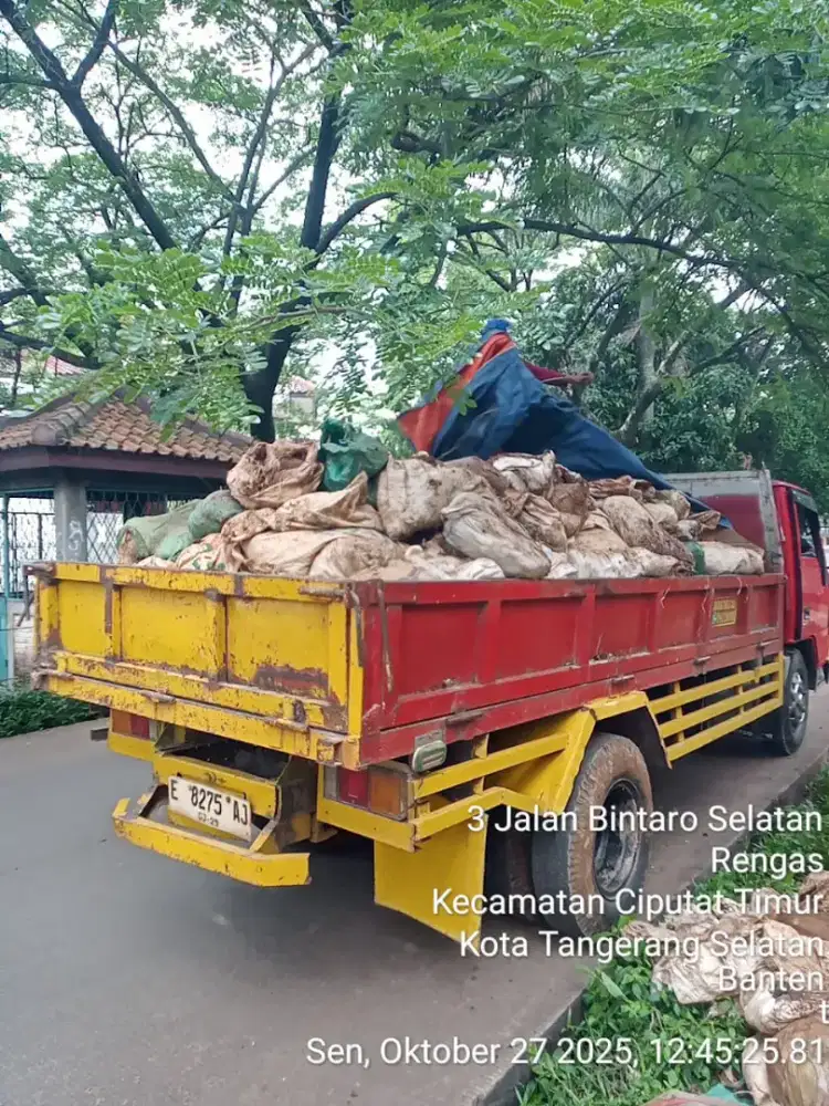 Jasa angkut puing tanah