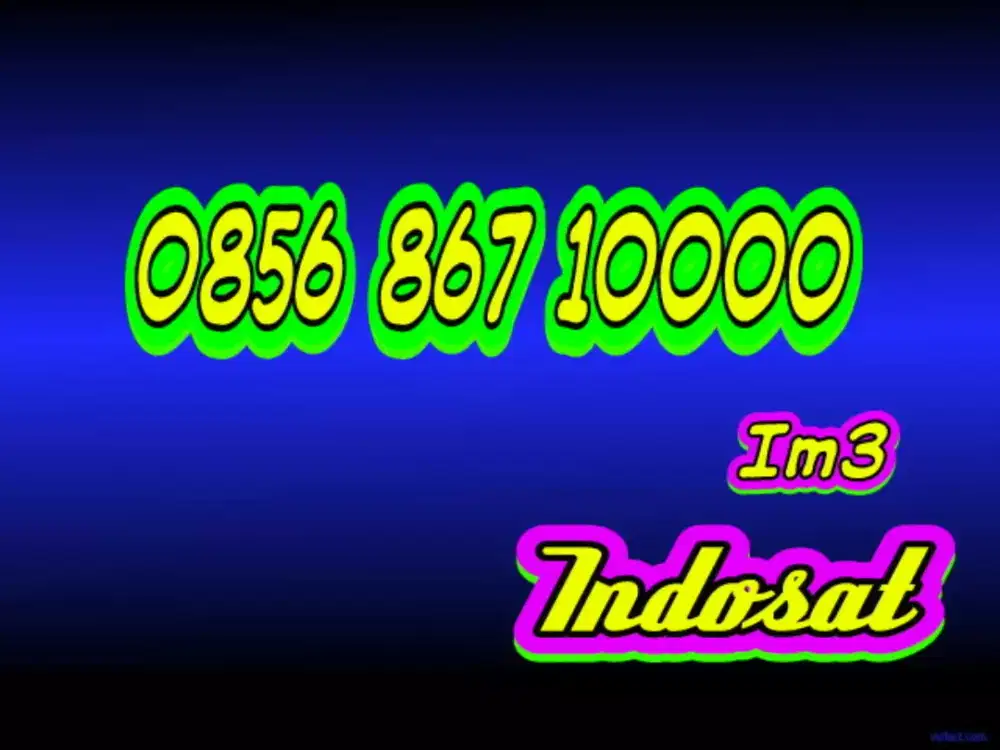 Perdana im3  indosat cantik rapi 10000 murah
