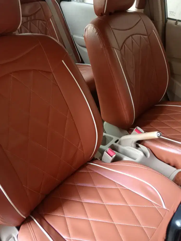 Sarung jok set sarung steer dan safety belt Honda city 2004-2008