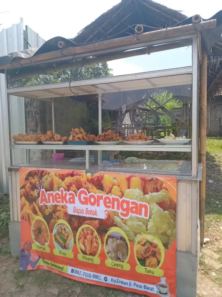 gerobak bekas gorengan