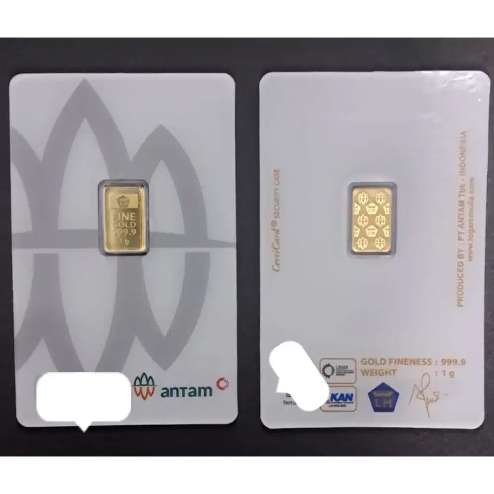 Jual Antam 1 gr RM 2022