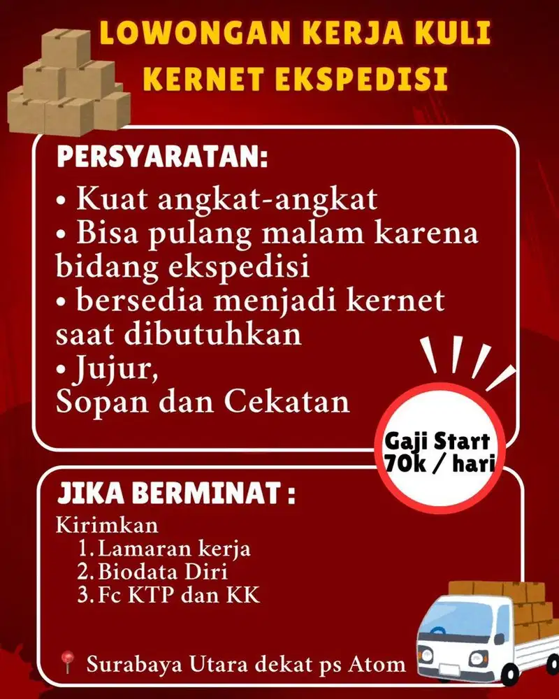 Sesuai dengan poster