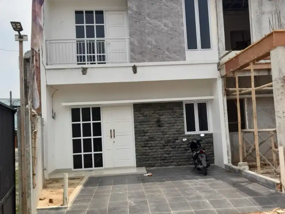 Rumah cluster lokasi premium super strategis 5menit ke LRT Jatibening