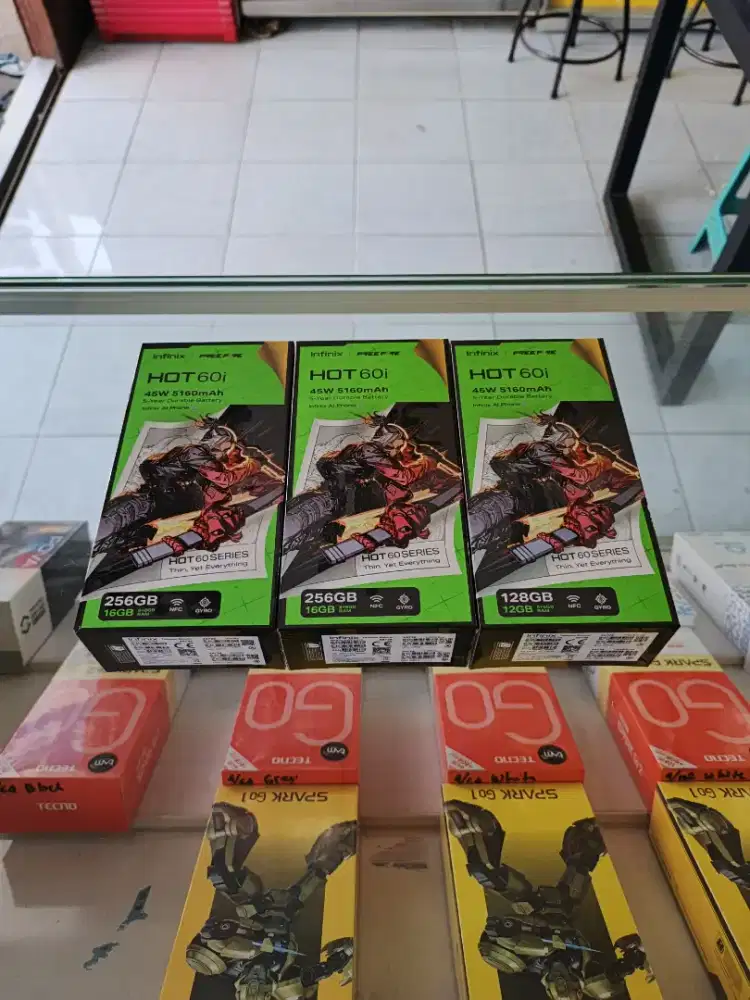 [ Fast respon WA ] Infinix Hot 60i NFC 8+8/256 Garansi resmi 1thn