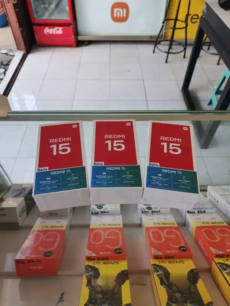 [ Fast respon WA ] Xiaomi Redmi 15 NFC 8+8/256 Garansi resmi 15bln