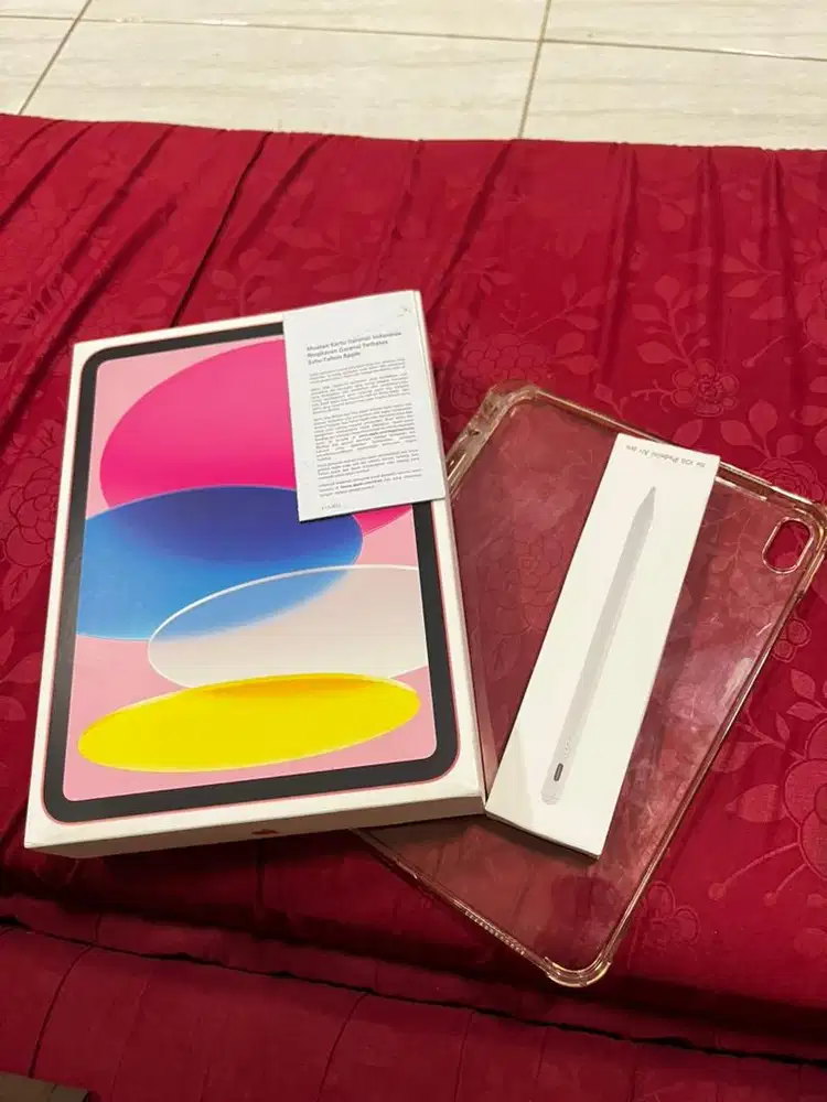 New Ipad gen 11 128gb ibox pink segel