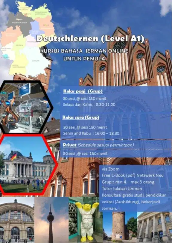 Kursus Bahasa Jerman Online Untuk Pemula