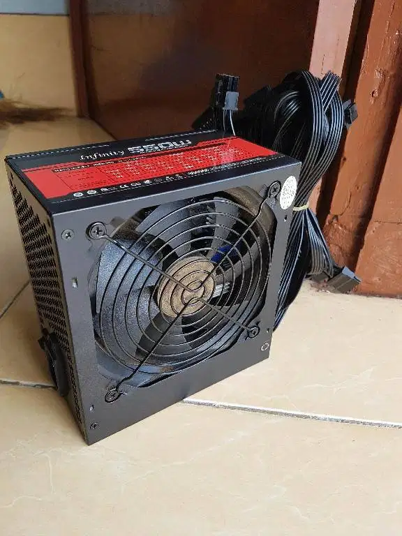 PSU Infinity 550w 80+ Flat Cable