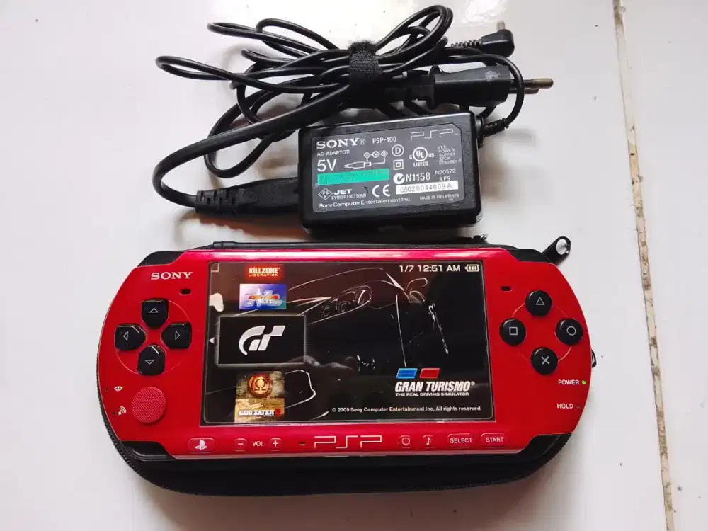 PSP slim seri 3000 mulus tinggal pakai