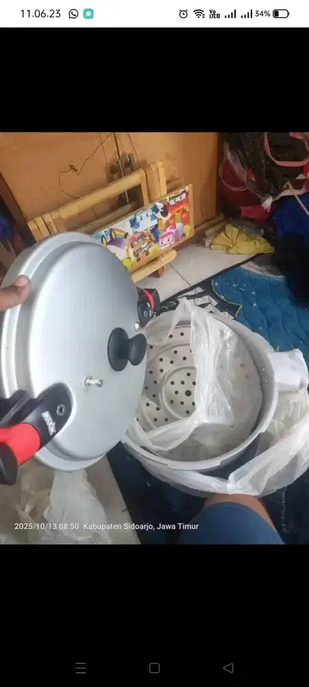 Panci presto ukuran 12liter merk maxim