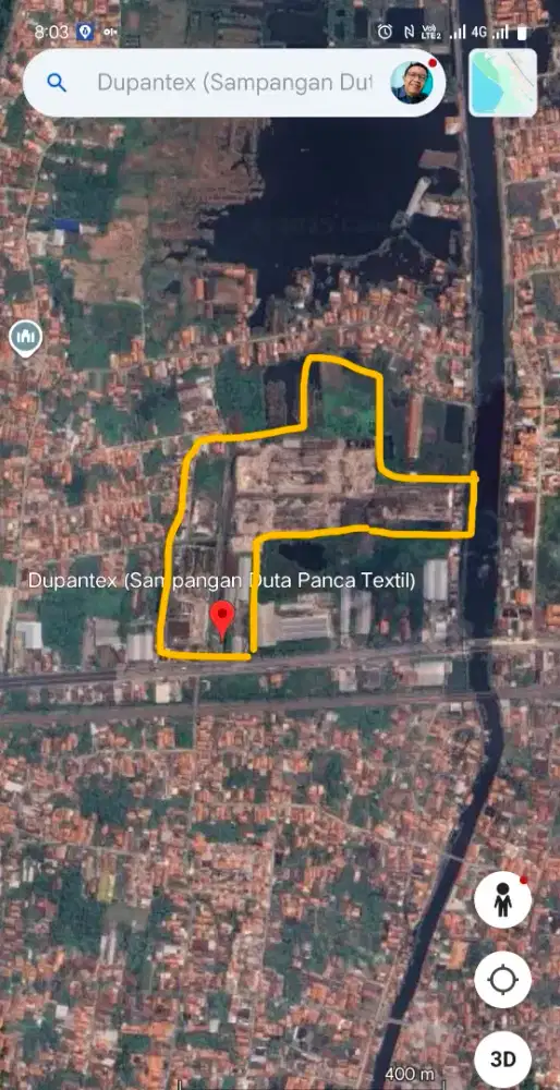 Tanah Luas Pinggir Jalan Pantura