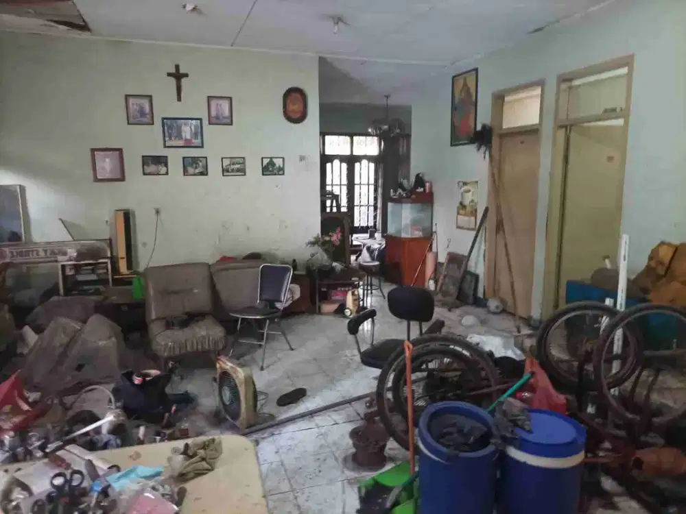 dijual rumah hitung tanah di komplek muara bandung