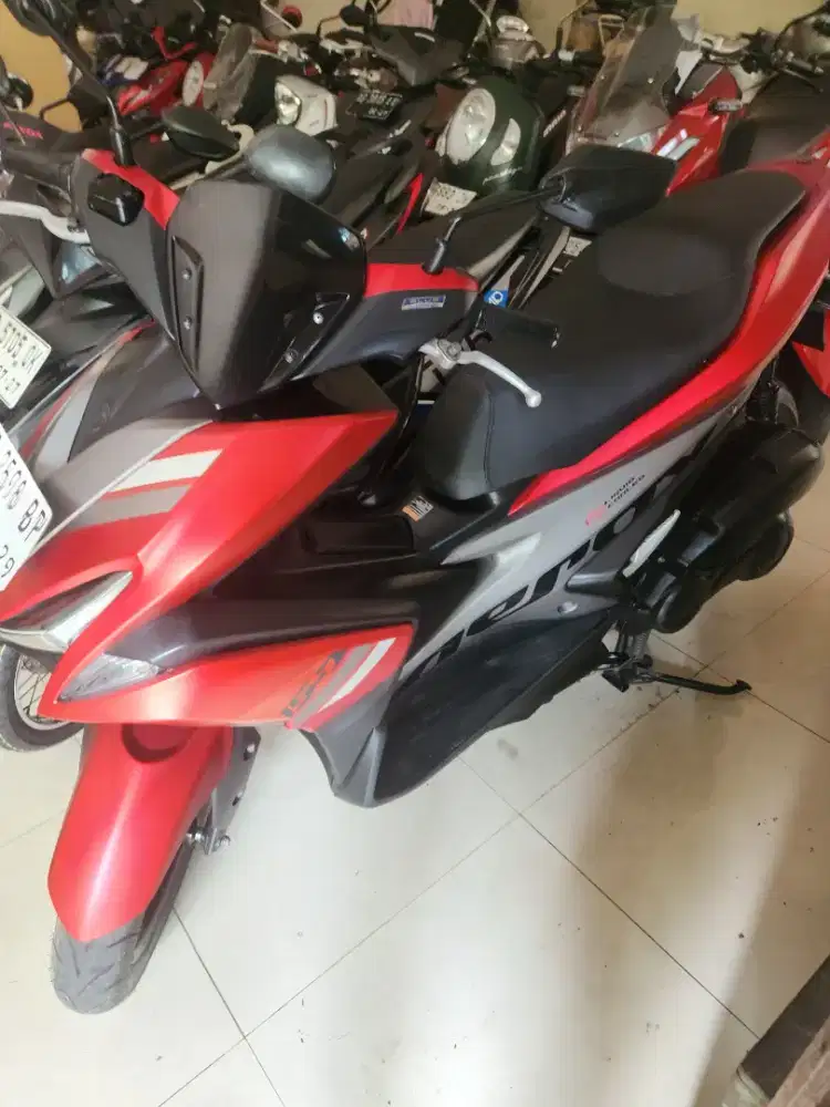 Aerox merah 2018 gbm bisa tunai atau kreditb