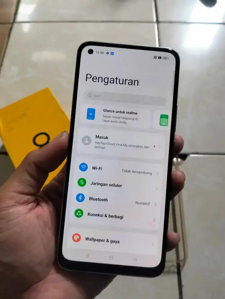 Realme 8 Ram 8/128 Fullset NFC