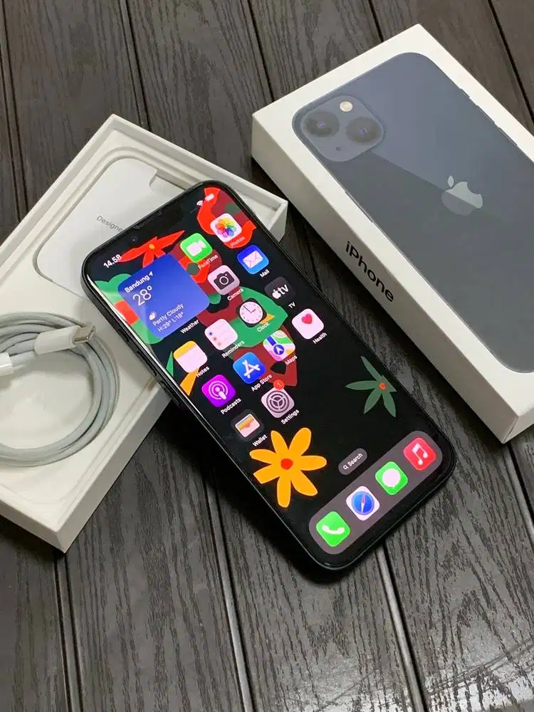 iPhone 13 128gb Midnight iBox Digimap ID/A Fullset Ori