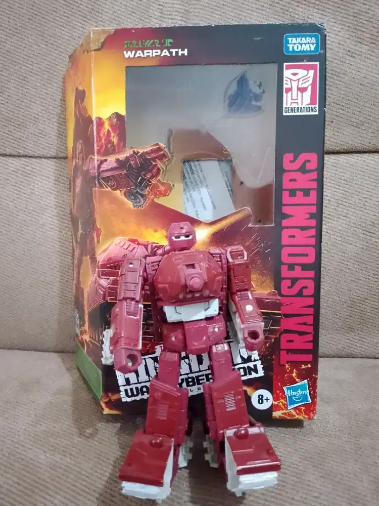Warpath Transformers Hasbro Kingdom