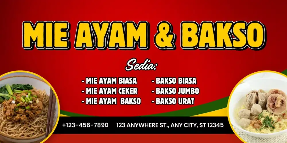 Gerobak Mie Ayam/Bakso 2 tungku.bonus meja letter L