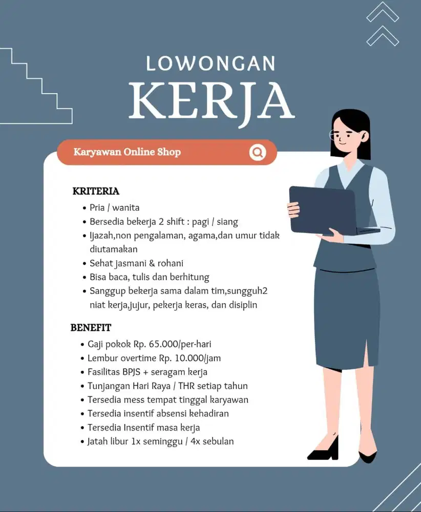 LOWONGAM KERJA SIDOARJO