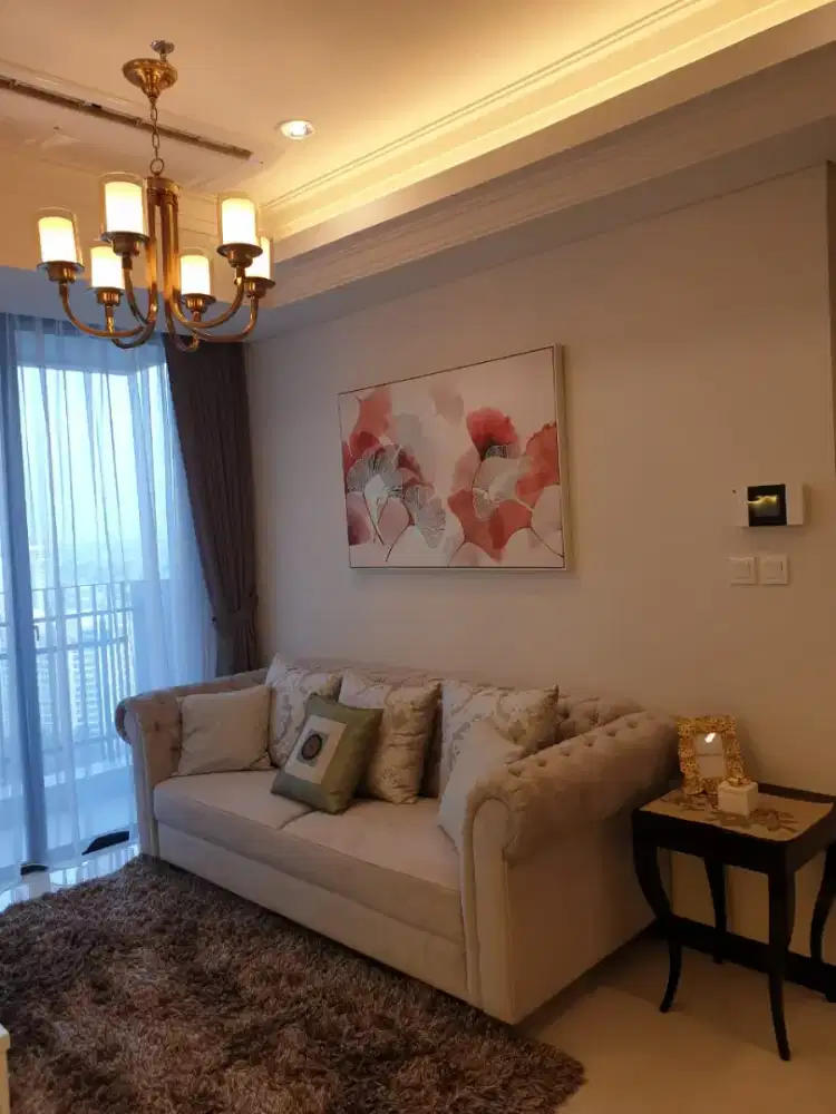 Dijual Apartemen Casa Grande Residence Luas 120m2 3BR Full Furnished