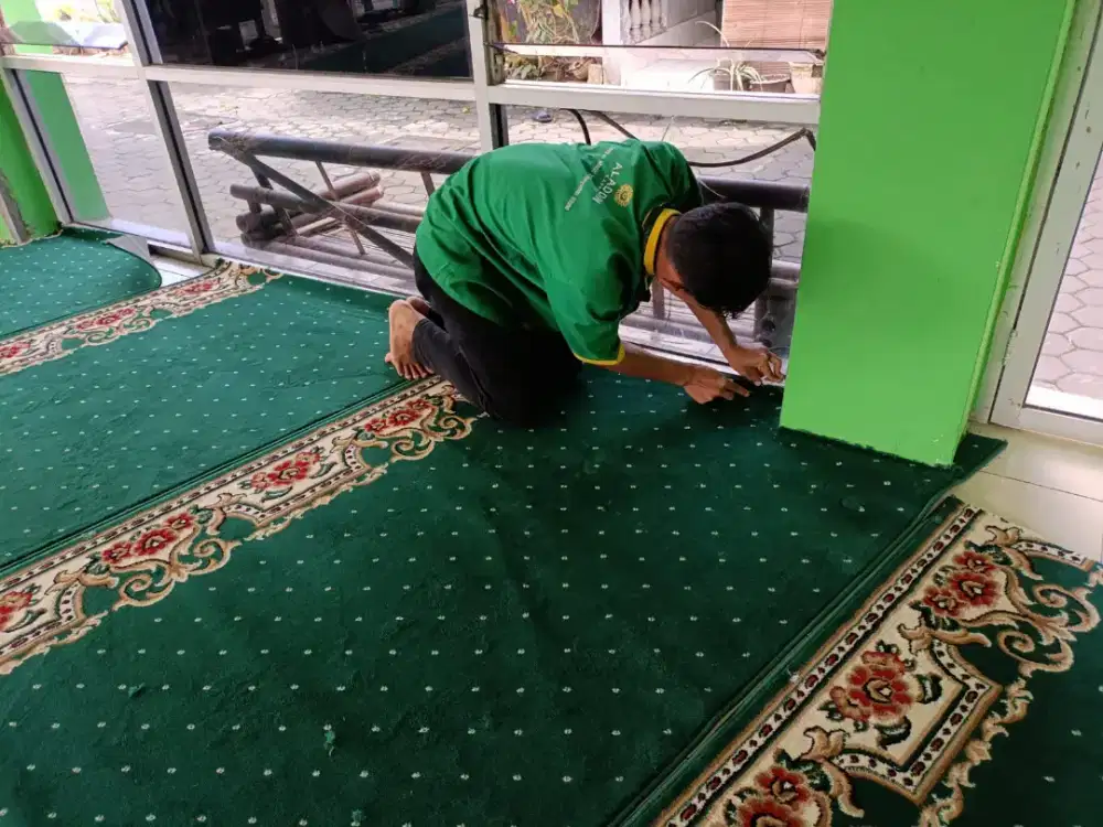 Tersedia Karpet sajadah Masjid import pembelian menyesuaikan kebutuhan