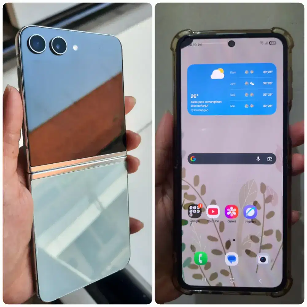JUAL CEPAT Samsung Z Flip 5 8/256 GB Minus
