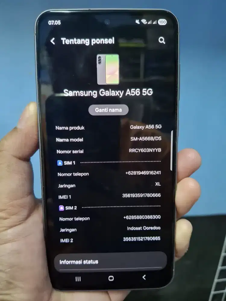 Samsung galaxy a56 5g ram 12/256gb