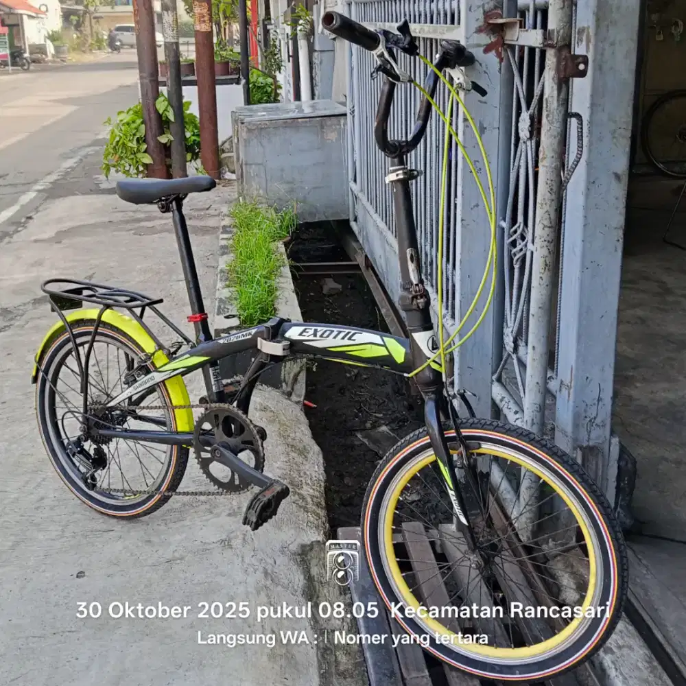 Sepeda Lipat Exotic 2026 20 inch